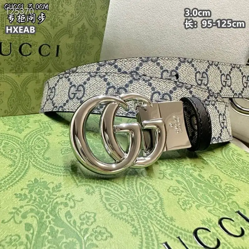 Gucci belt 30mmX95-125cm  8L22